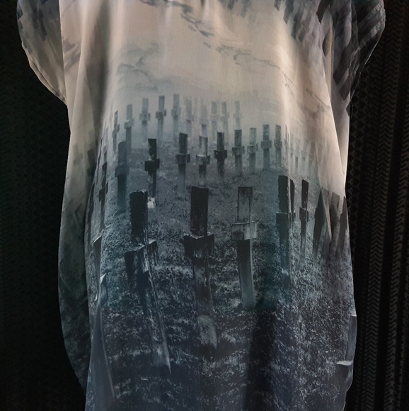 Widow x Lip Service Sheer Cemetery Tunic - Picture 5 of 10